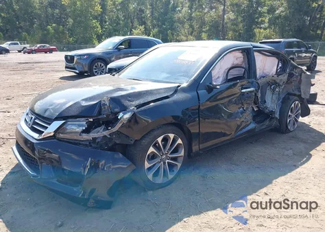 2015 Honda Accord Sport из США, поврежденный, VIN 1HGCR2F59FA049526